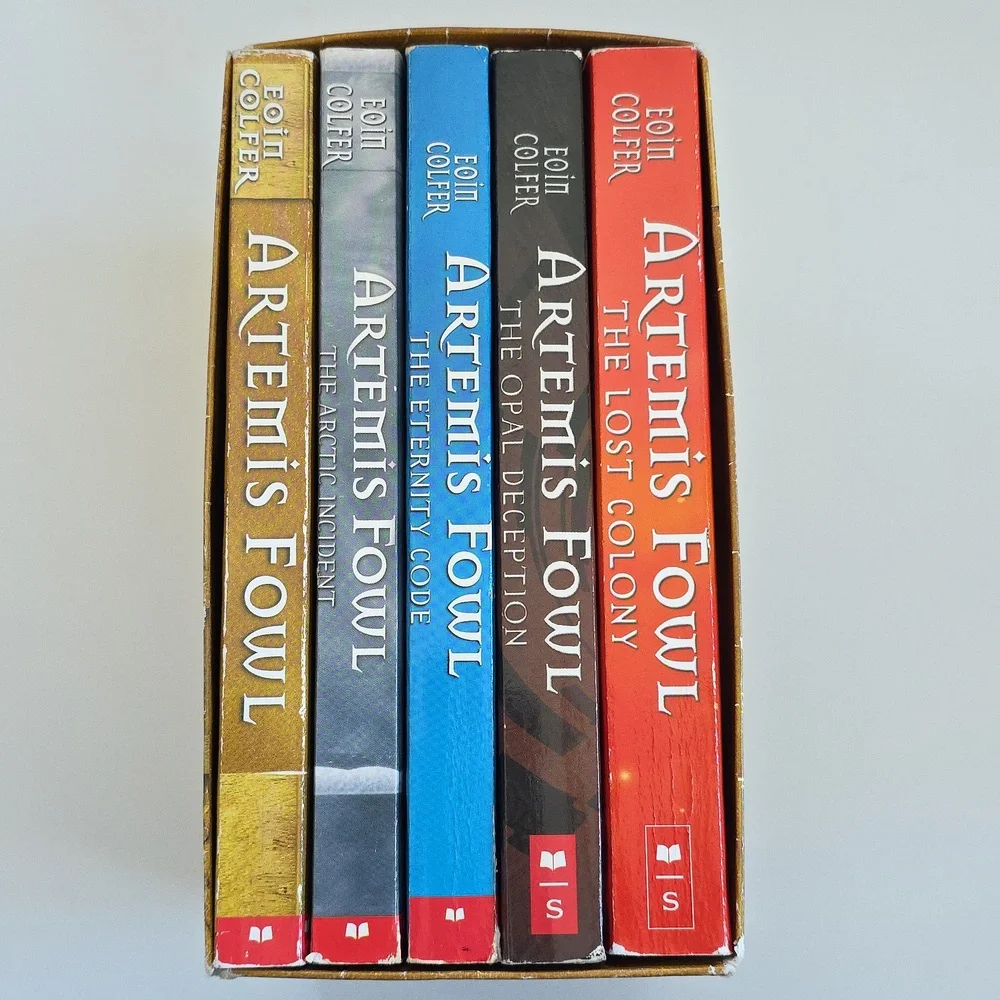 Chapter Book Bundle - Artemis Fowl Book Set By Eoin Colfer - Ages 10+